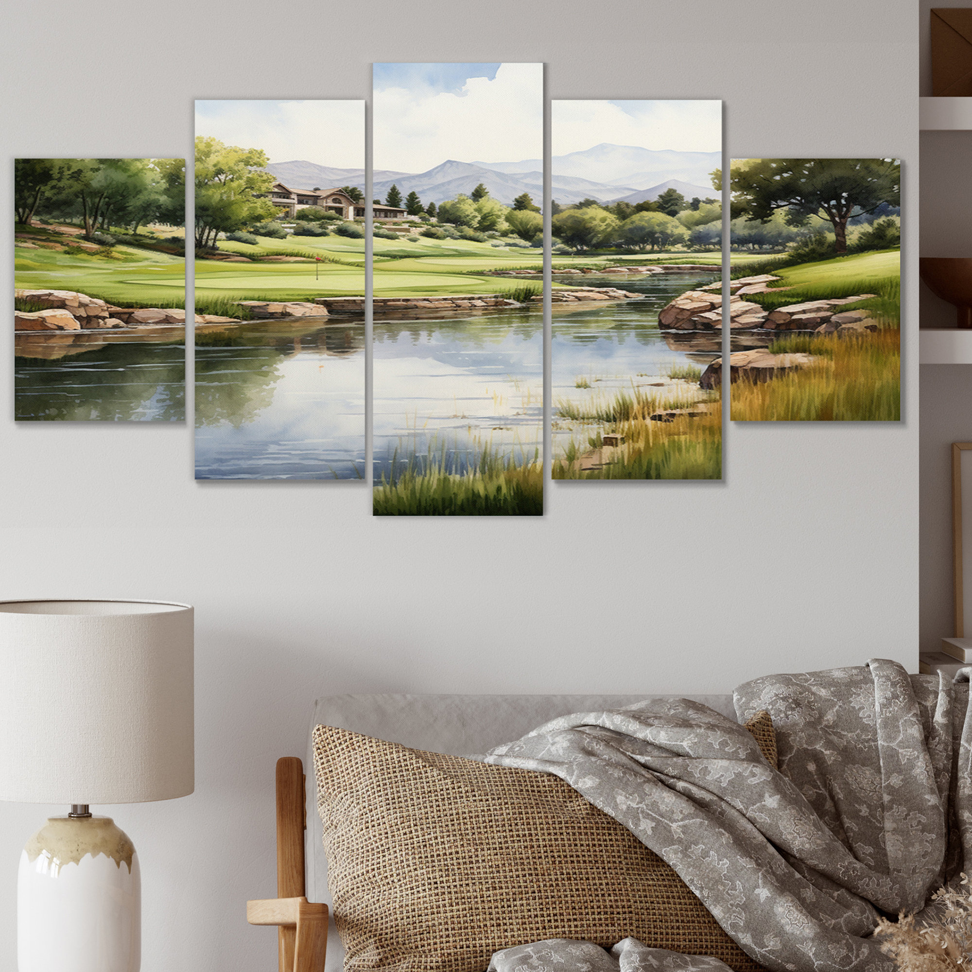 Millwood Pines " Country Clubs Golf Course " 5 Pieces Wayfair